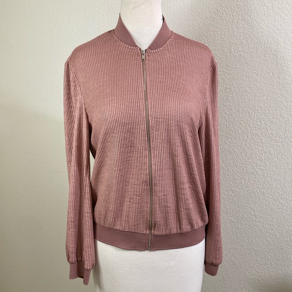 Zara Dusty Rose Thin Layering Jacket - Picture 1 of 3
